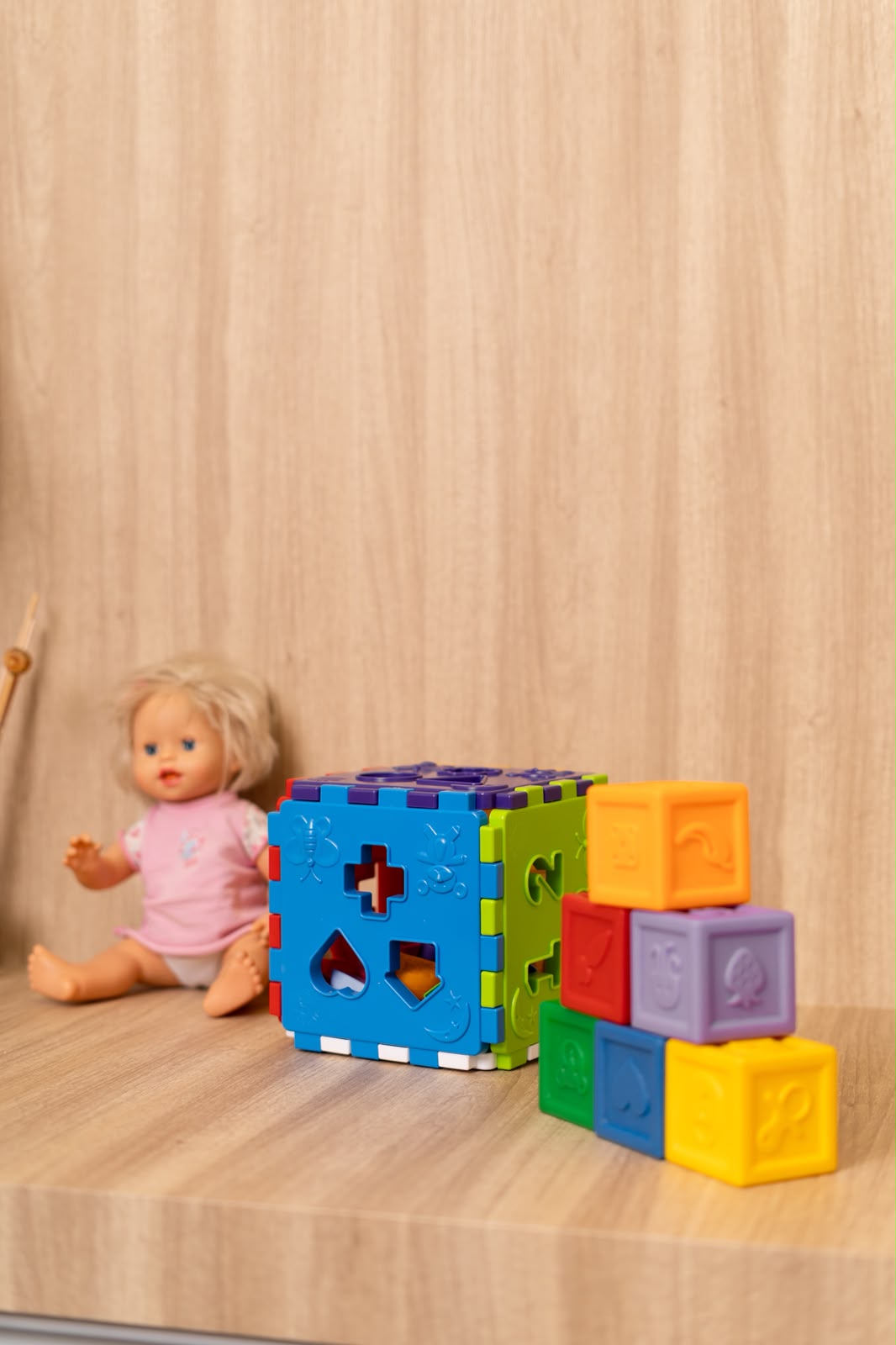 Brinquedos da clínica